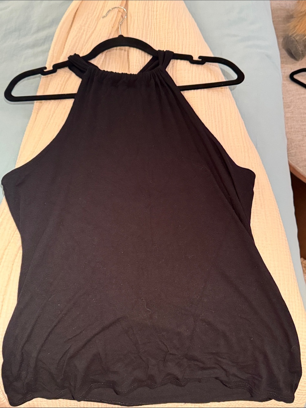 White House black market  beaded razerback  Tank Top -